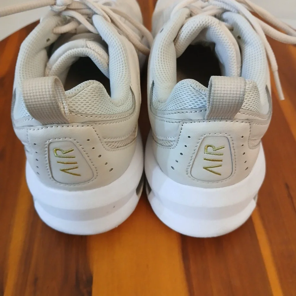 Nike Air Max AP Women 11 Sail Gold Low Top Athletic Shoes Sneakers CU4870-110